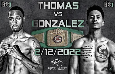 Live Professional Boxing: Thomas Vs Gonzalez